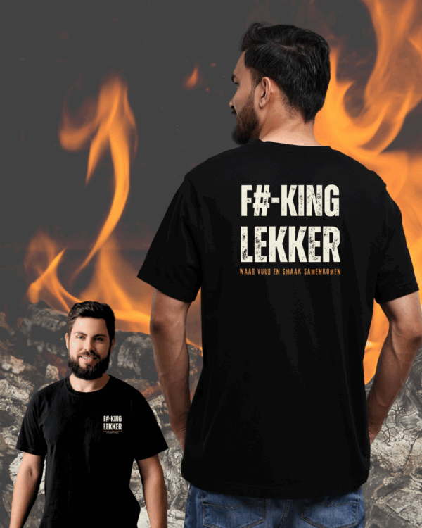 F#-King Lekker bbq shirt